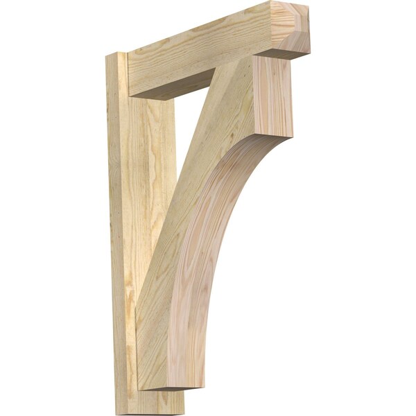 Ekena Millwork Westlake Rough Sawn Craftsman Outlooker, Douglas Fir, 6"W x 24"D x 32"H OUT06X24X32WTL04RDF - main